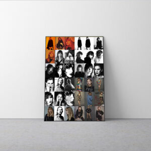 Taylor Swift Reputation Era Collage Poster Canvas – Vintage Art Tribute Print