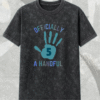 Custom 5th Birthday Boy Shirt – Officially a Handful | Personalized Acid Wash T-Shirt & Hoodie for Kids