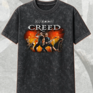 Creed Band 2025 Tour Summer of ’99 Acid Wash T-Shirt, Hoodie – Official Concert Merch & Fan Gift