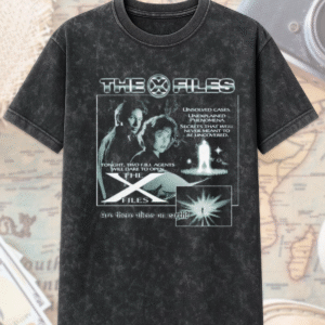 the X Files - unisex tee, scully and mulder, i want to believe, ufo, classic movie, aliens, vintage shirt