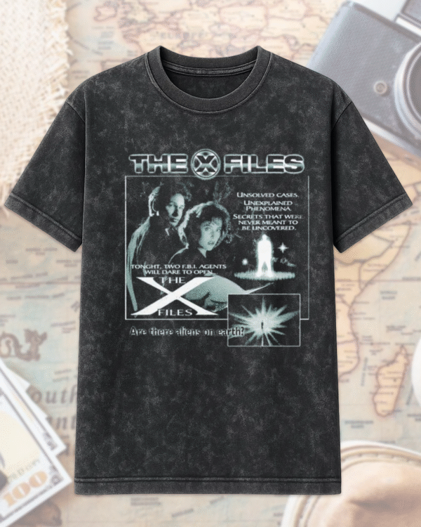 the X Files - unisex tee, scully and mulder, i want to believe, ufo, classic movie, aliens, vintage shirt