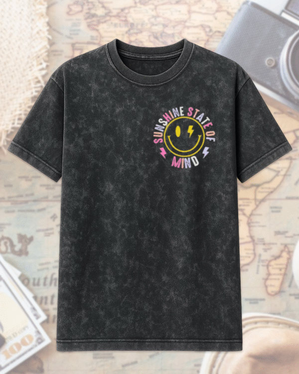 Sunshine State of Mind Png, Beach Life PNG, Sunshine Png, Summer PNG Neon, Trendy Summer Shirt Design, Distressed Beach PNG, Lake River Png - Image 2