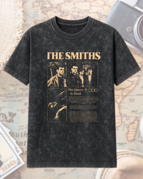 The Smiths 90s Acid Wash Shirt – Retro Album Graphic T-Shirt & Hoodie | Vintage Rock Gift for Men & Women