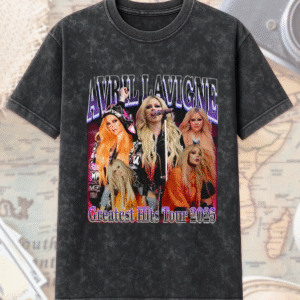 90s Vintage Avril Lavigne Bootleg T-Shirt & Hoodie – Official 2025 Tour Merch, Avril Lavigne Fan Shirt