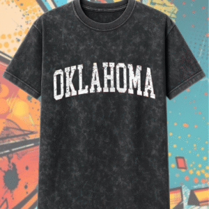 Oklahoma Football Game Day Acid Wash T-Shirt & Hoodie – Sports, College, Touchdown, Tailgate Party Apparel