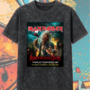 Iron Maiden Tour 2025-26 Acid Wash T-Shirt, Hoodie – Run for Your Lives Tour 2025 with Tour Dates, Unisex Heavy Metal Shirt