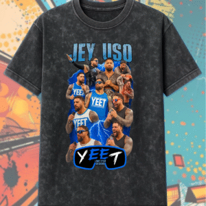 WWE Jey Uso WrestleMania Collage Acid Wash T-Shirt, Hoodie – Digital Design for Sublimation DTF Screen Print