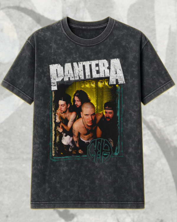 Pantera The Heaviest Tour of the Summer 2025 Acid Wash T-Shirt, Hoodie – Official Pantera Tour Merch - Image 3
