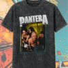 Pantera The Heaviest Tour of the Summer 2025 Acid Wash T-Shirt, Hoodie – Official Pantera Tour Merch
