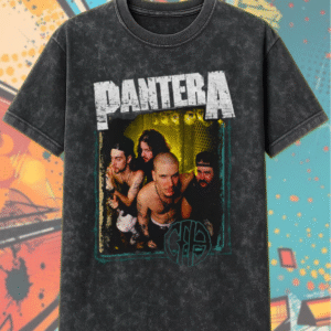 Pantera The Heaviest Tour of the Summer 2025 Acid Wash T-Shirt, Hoodie – Official Pantera Tour Merch