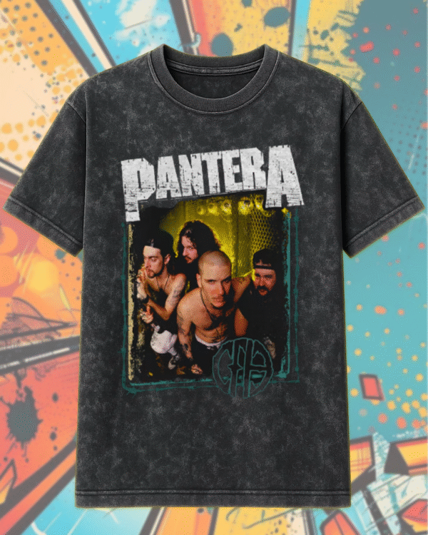 Pantera The Heaviest Tour of the Summer 2025 Acid Wash T-Shirt, Hoodie – Official Pantera Tour Merch
