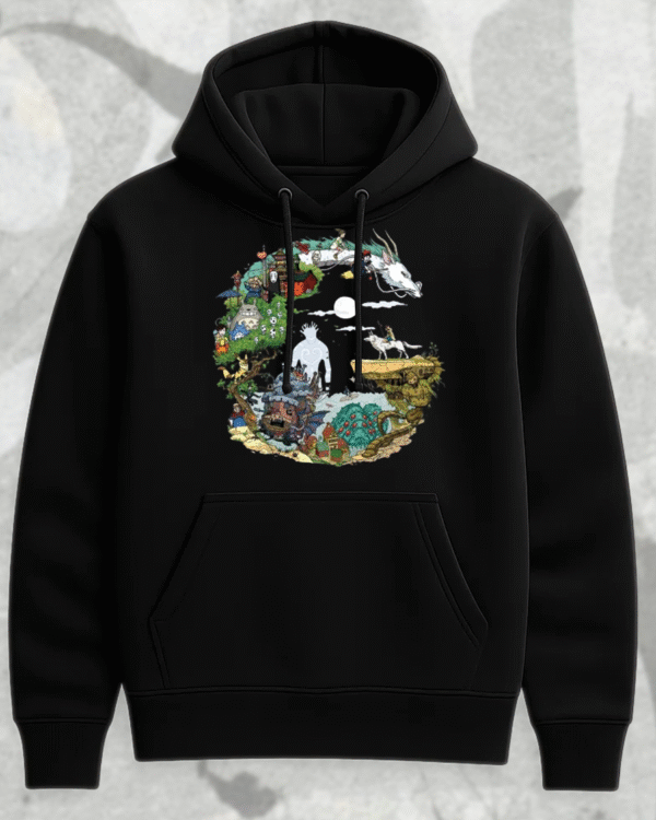 Spirited Away, My Neighbor Totoro, Howl's Moving Castle T-Shirt, Hoodie, Sweatshirt, Long Sleeve, Tank Top – Studio Ghibli Collection - Image 2