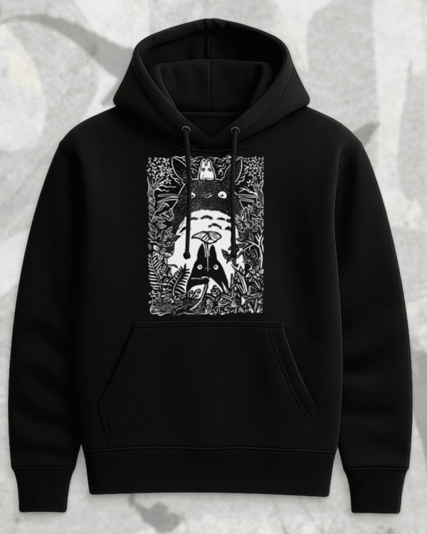 Vintage My Neighbor Totoro T-Shirt, Hoodie, Sweatshirt, Long Sleeve, Tank Top – Studio Ghibli Catbus Design for Anime Fans - Image 4