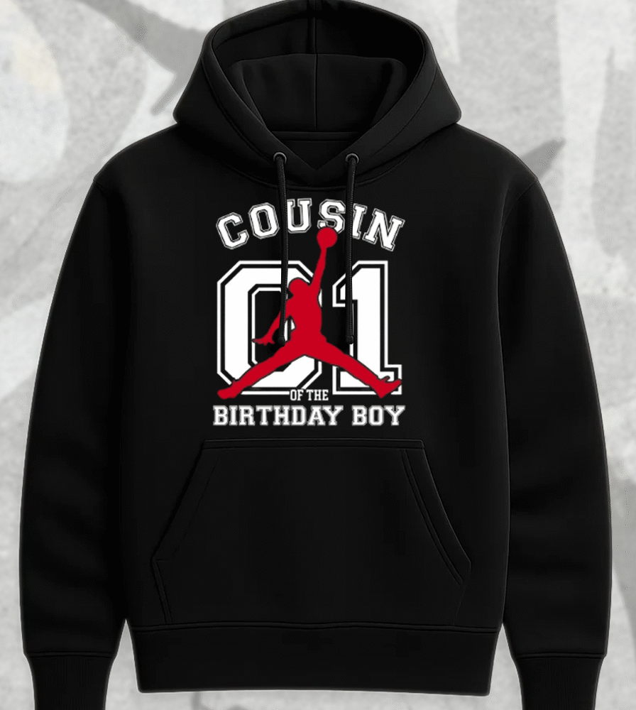 Custom Jordan Birthday Shirt Personalized T-Shirt / Hoodie / Sweatshirt / Long Sleeve / Tank Top for Kids & Adults