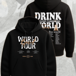 Vintage Disney Epcot World Tour T-Shirt, Sweatshirt, Long Sleeve, Tank Top, Hoodie – Drink Around The World Family Matching Tee