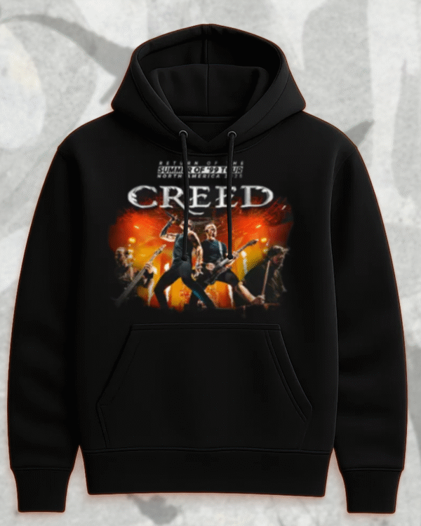 Creed Band 2025 Tour Summer of ’99 T-Shirt, Hoodie, Sweatshirt, Long Sleeve, Tank Top – Official Concert Merch & Fan Gift - Image 2