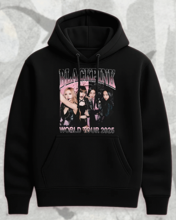 2025 Blackpink World Tour T-Shirt, Hoodie, Sweatshirt, Long Sleeve, Tank Top – Kpop Blackpink Merch & Blink Gift - Image 2