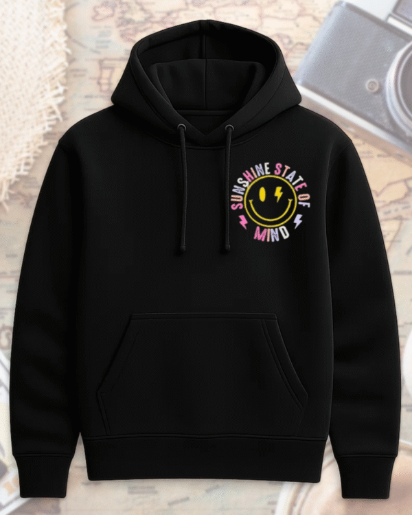 Sunshine State of Mind T-Shirt, Hoodie, Sweatshirt, Long Sleeve, Tank Top – Beach Life, Summer, Neon PNG Design - Image 4