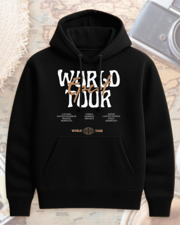 Vintage Disney Epcot World Tour T-Shirt, Sweatshirt, Long Sleeve, Tank Top, Hoodie – Drink Around The World Family Matching Tee - Image 2