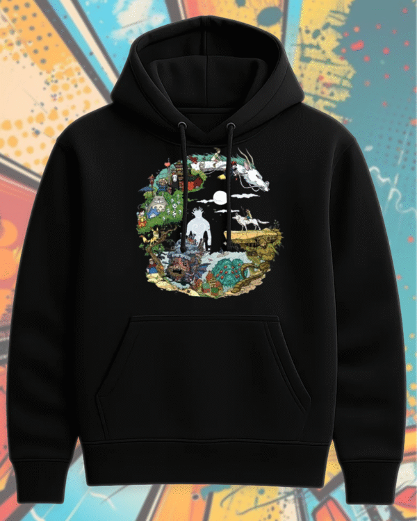 Spirited Away, My Neighbor Totoro, Howl's Moving Castle T-Shirt, Hoodie, Sweatshirt, Long Sleeve, Tank Top – Studio Ghibli Collection