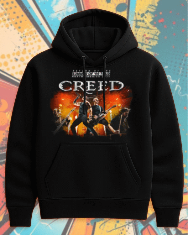 Creed Band 2025 Tour Summer of ’99 T-Shirt, Hoodie, Sweatshirt, Long Sleeve, Tank Top – Official Concert Merch & Fan Gift
