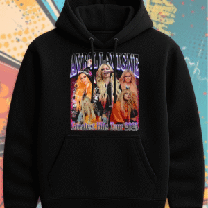 90s Vintage Avril Lavigne Bootleg T-Shirt, Sweatshirt, Long Sleeve, Tank Top, Hoodie – Avril Lavigne 2025 Tour Merch & Fan Shirt