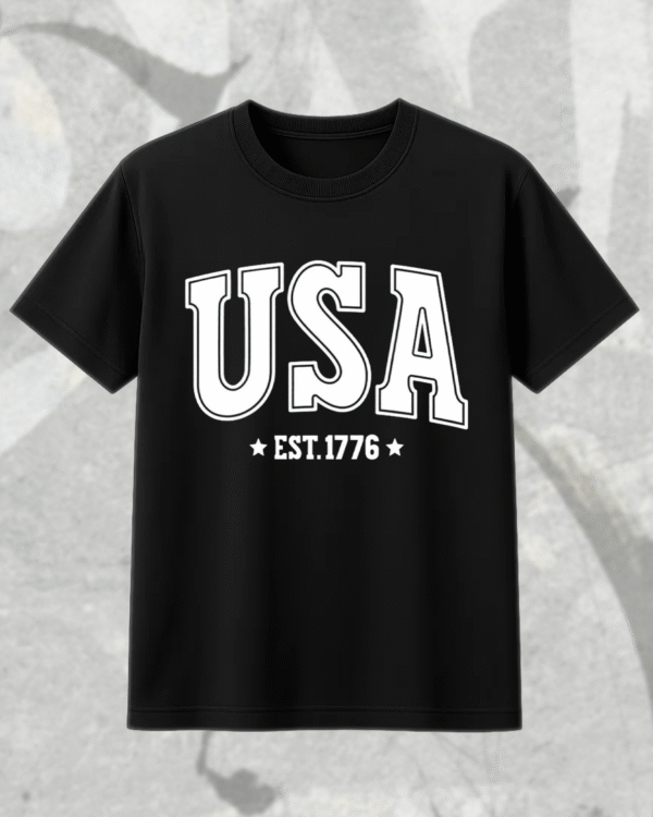 USA SVG PNG 4th of July Retro America Sublimation Design – T-Shirt, Hoodie, Sweatshirt, Long Sleeve, Tank Top - Image 4