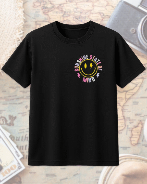 Sunshine State of Mind T-Shirt, Hoodie, Sweatshirt, Long Sleeve, Tank Top – Beach Life, Summer, Neon PNG Design - Image 8
