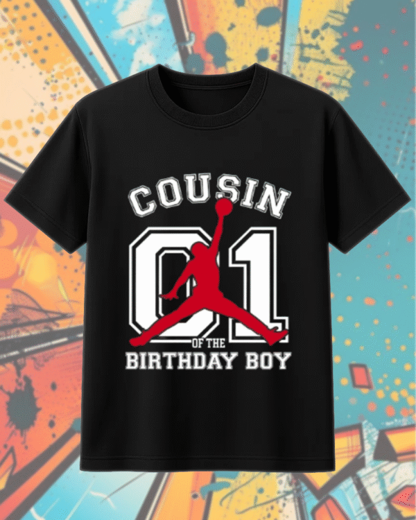 Custom Jordan Birthday Shirt Personalized T-Shirt / Hoodie / Sweatshirt / Long Sleeve / Tank Top for Kids & Adults - Image 5