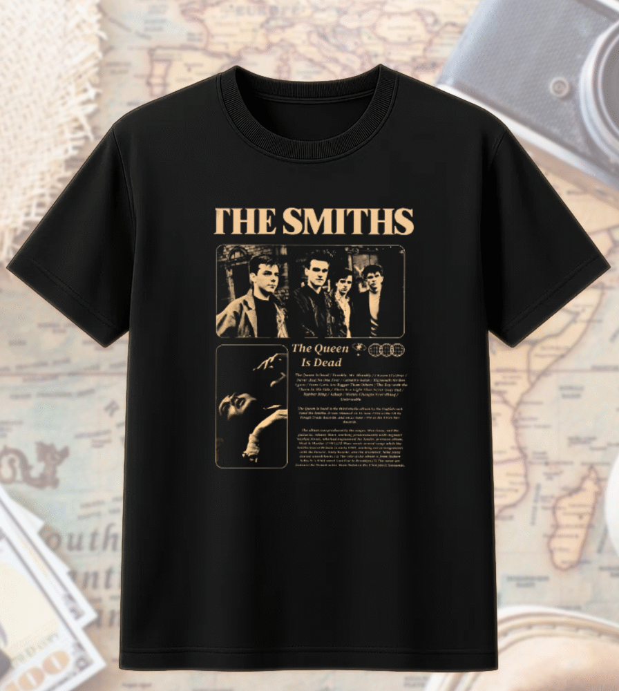 The Smiths 90s Album Graphic Shirt – Vintage Band Tee, Gift for Men & Women | Comfort Colors T-shirt, Hoodie & More