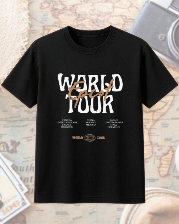 Vintage Disney Epcot World Tour T-Shirt, Sweatshirt, Long Sleeve, Tank Top, Hoodie – Drink Around The World Family Matching Tee - Image 5