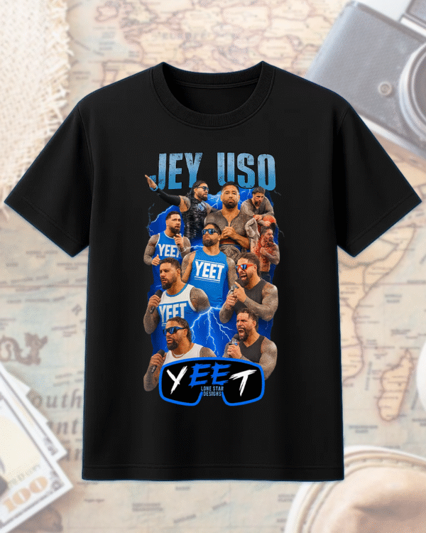 WWE Jey Uso WrestleMania Collage Digital Design for Sublimation DTF Screen Print – T-shirt, Hoodie, Sweatshirt, Long Sleeve, Tank Top - Image 3