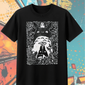 Vintage My Neighbor Totoro T-Shirt, Hoodie, Sweatshirt, Long Sleeve, Tank Top – Studio Ghibli Catbus Design for Anime Fans