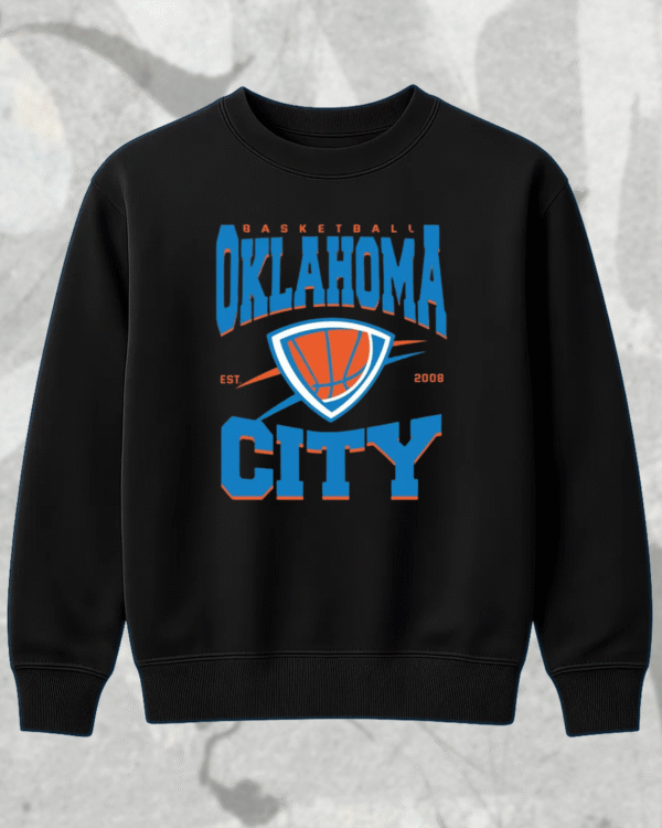 Oklahoma City Basketball SVG PNG Digital File – Instant Download for T-Shirt, Hoodie, Sweatshirt, Long Sleeve, Tank Top - Image 7