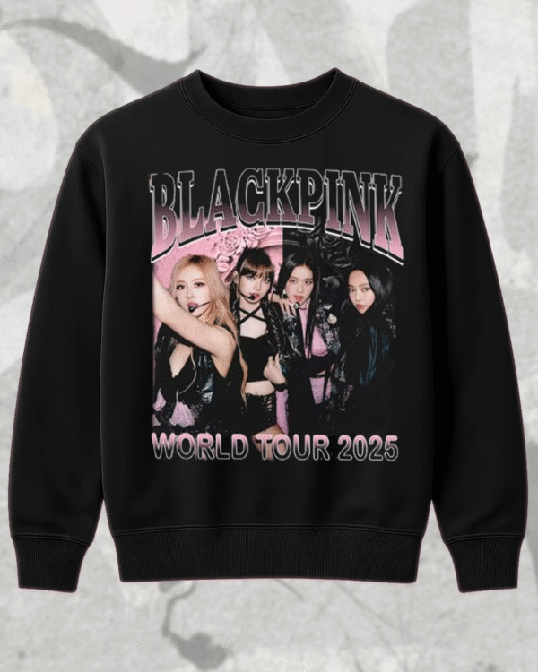 2025 Blackpink World Tour T-Shirt, Hoodie, Sweatshirt, Long Sleeve, Tank Top – Kpop Blackpink Merch & Blink Gift - Image 7