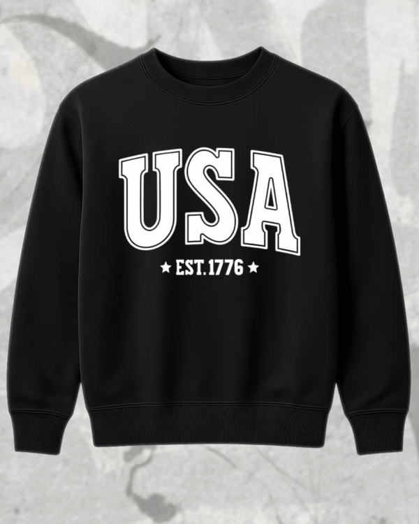 USA SVG PNG 4th of July Retro America Sublimation Design – T-Shirt, Hoodie, Sweatshirt, Long Sleeve, Tank Top - Image 7