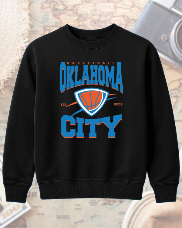 Oklahoma City Basketball SVG PNG Digital File – Instant Download for T-Shirt, Hoodie, Sweatshirt, Long Sleeve, Tank Top - Image 8