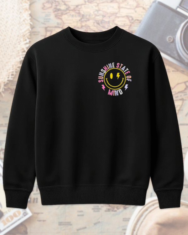 Sunshine State of Mind T-Shirt, Hoodie, Sweatshirt, Long Sleeve, Tank Top – Beach Life, Summer, Neon PNG Design - Image 2