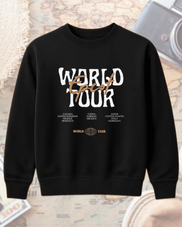 Vintage Disney Epcot World Tour T-Shirt, Sweatshirt, Long Sleeve, Tank Top, Hoodie – Drink Around The World Family Matching Tee - Image 8