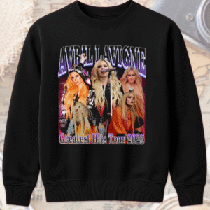 90s Vintage Avril Lavigne Bootleg T-Shirt & Hoodie – Official 2025 Tour Merch, Avril Lavigne Fan Shirt