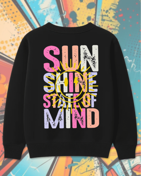 Sunshine State of Mind T-Shirt, Hoodie, Sweatshirt, Long Sleeve, Tank Top – Beach Life, Summer, Neon PNG Design - Image 3