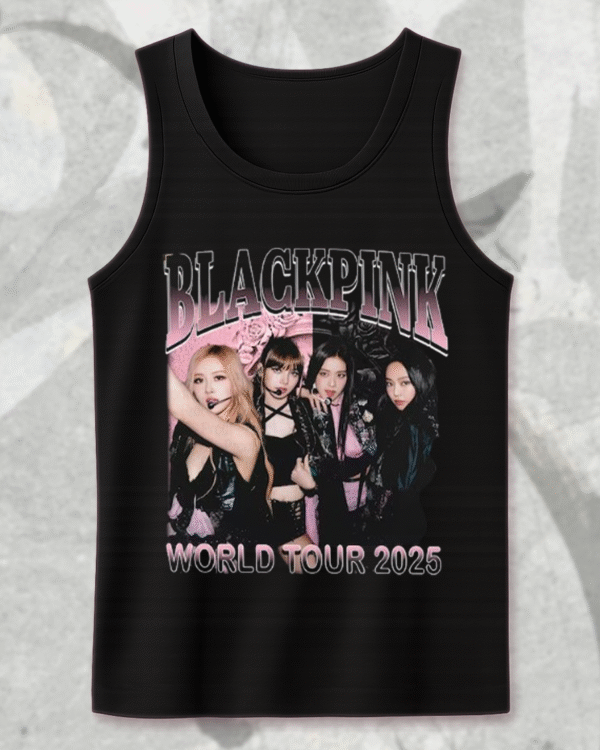 2025 Blackpink World Tour T-Shirt, Hoodie, Sweatshirt, Long Sleeve, Tank Top – Kpop Blackpink Merch & Blink Gift - Image 10