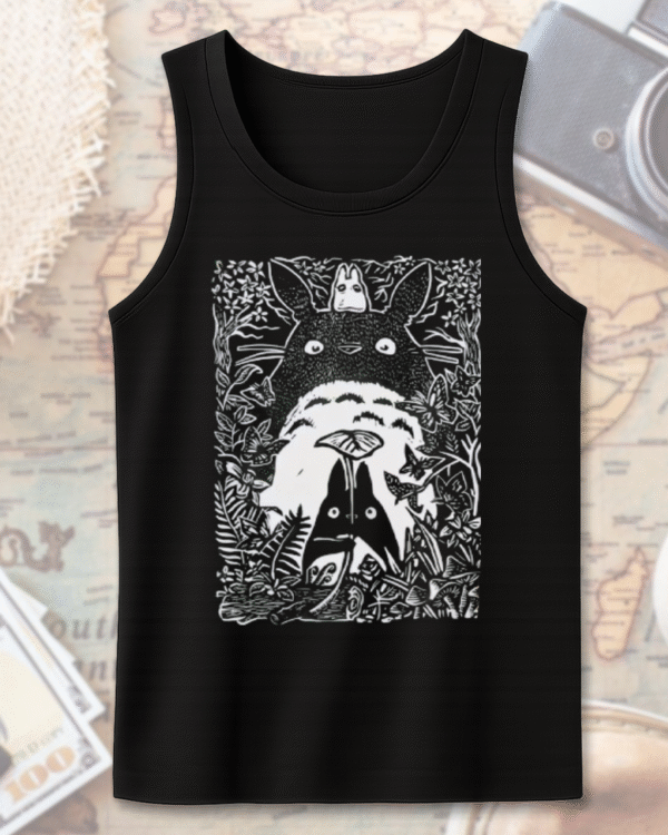 Vintage My Neighbor Totoro T-Shirt, Hoodie, Sweatshirt, Long Sleeve, Tank Top – Studio Ghibli Catbus Design for Anime Fans - Image 11