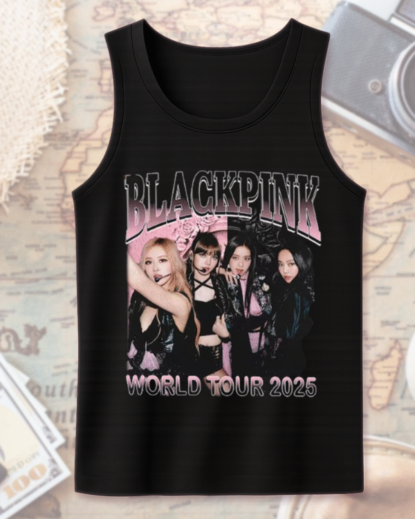 2025 Blackpink World Tour T-Shirt, Hoodie, Sweatshirt, Long Sleeve, Tank Top – Kpop Blackpink Merch & Blink Gift - Image 11
