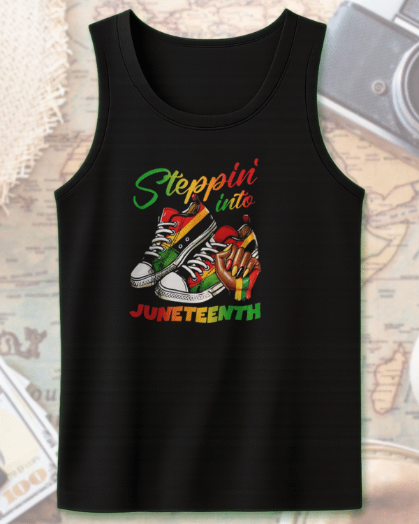 Steppin Into Juneteenth Shirt, Hoodie, Tank Top, Sweatshirt, Long Sleeve – DTF394 Ready to Press Inspired Design | Vibtee Exclusive - Image 11