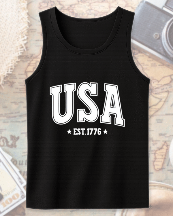USA SVG PNG 4th of July Retro America Sublimation Design – T-Shirt, Hoodie, Sweatshirt, Long Sleeve, Tank Top - Image 11