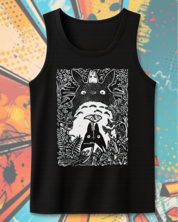 Vintage My Neighbor Totoro T-Shirt, Hoodie, Sweatshirt, Long Sleeve, Tank Top – Studio Ghibli Catbus Design for Anime Fans - Image 12