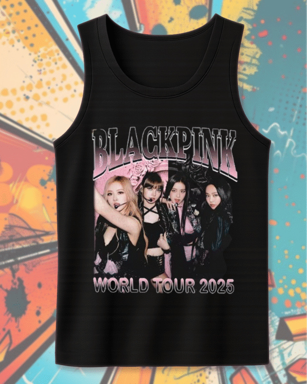 2025 Blackpink World Tour T-Shirt, Hoodie, Sweatshirt, Long Sleeve, Tank Top – Kpop Blackpink Merch & Blink Gift - Image 12