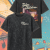 Tyler Childers Las Vegas 2025 Two-Sided Acid Wash Concert T-Shirt – MGM Grand Arena June 7 Unisex 2D Vintage Tee
