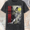 Guns N’ Roses Riyadh 2025 Acid Wash T-Shirt / Hoodie – Abdu Arena May 23 Concert Merch